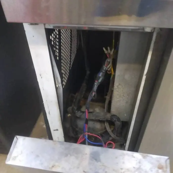 Factory chiller repair project