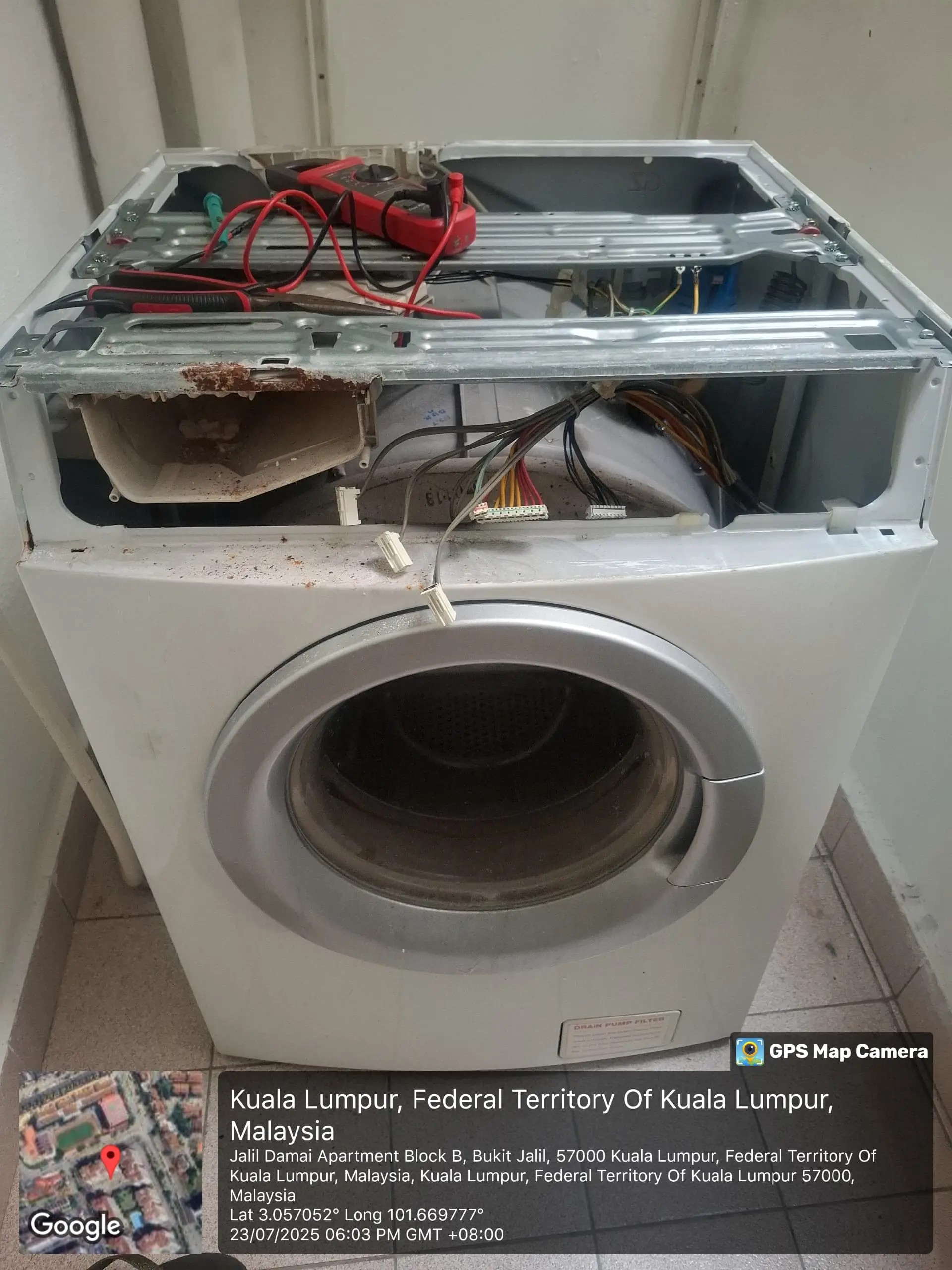 Dryer motor repair service
